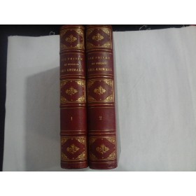 SCENES DE LA VIE PRIVEE ET PUBLIQUE DES ANIMAUX VIGNETTES PAR GRANDVILLE - 1842 (2 volume)